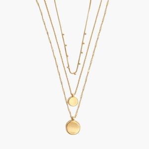 MADEWELL COIN NECKLACE SET